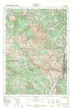 Topografske Karte  Srbije 1:25000 Prijepolje